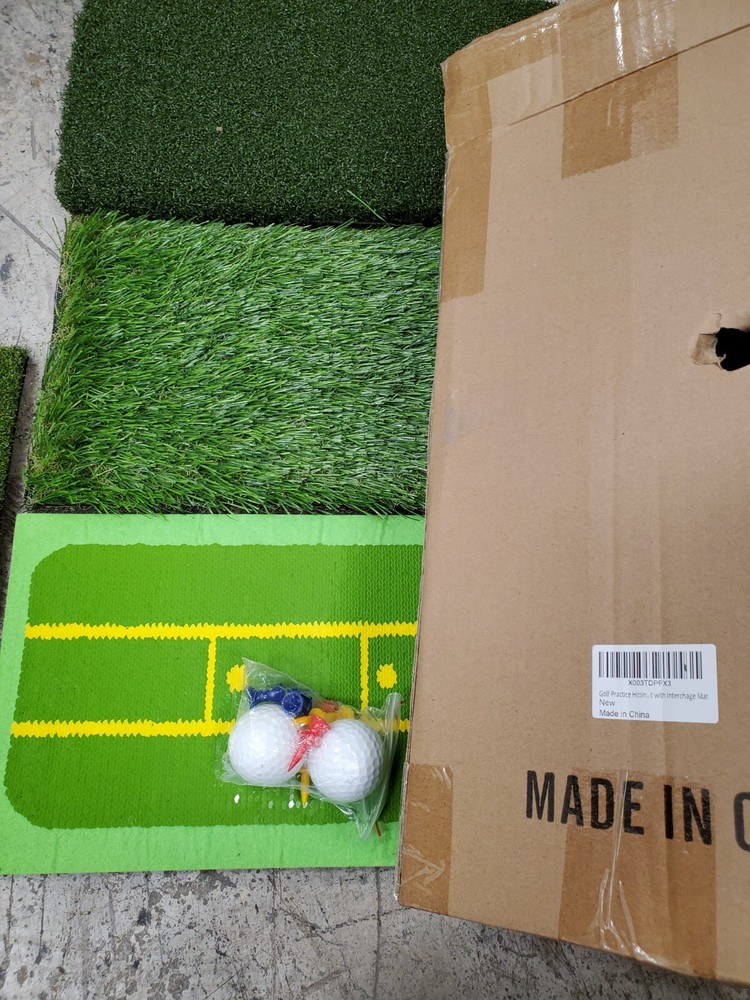 Golf Practice Mats Set - Swing Training