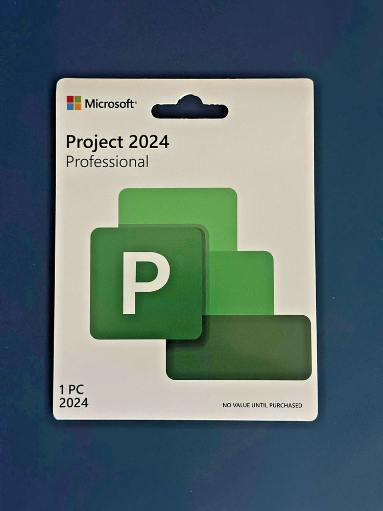 Microsoft Project Professional 2024 - 1 PC - Windows - Key Card