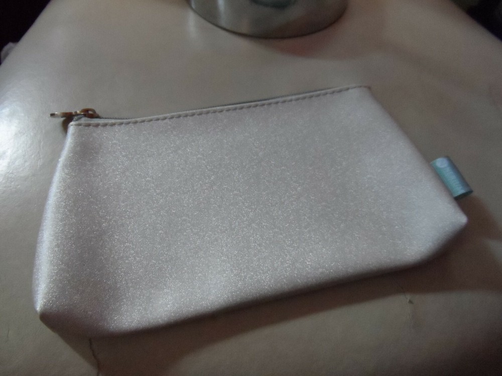 light aqua/silver shimmer cosmetic