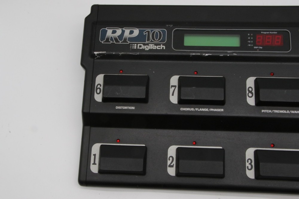 Digitech RP-10 Guitar Effects Processor w/ Power Supply & Box