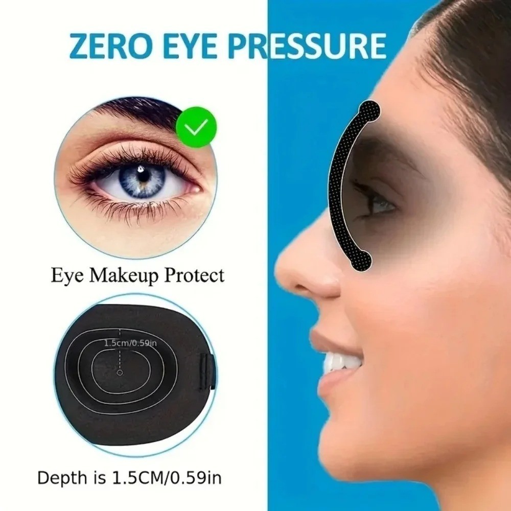 3D Sleep Mask – Soft Memory Foam Eye Mask for Comfortable Sleep