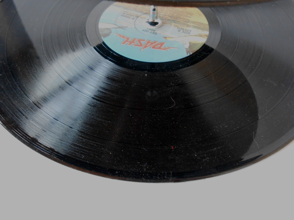 Vinyl Record Cupcake Stand-Lot# 85