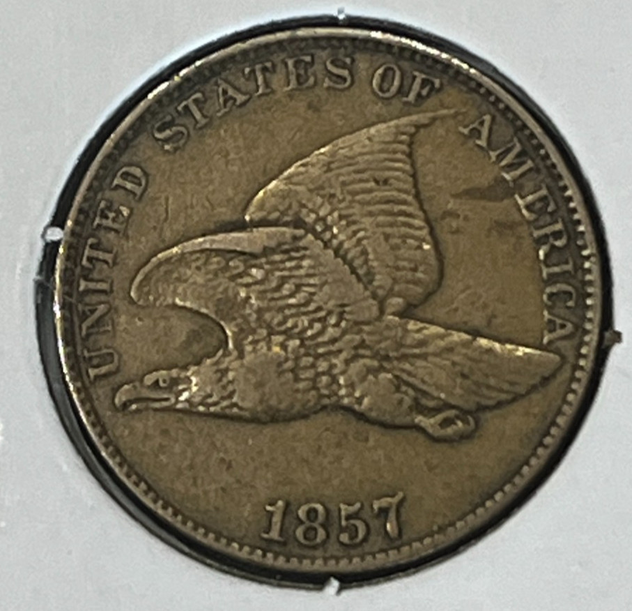 1857 Flying Eagle Cent - High Grade - Bold Devices