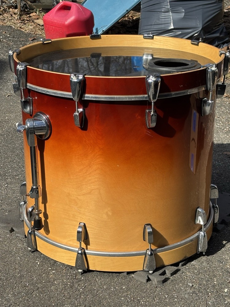 22” Ludwig Element Bass Drum Amber Fade
