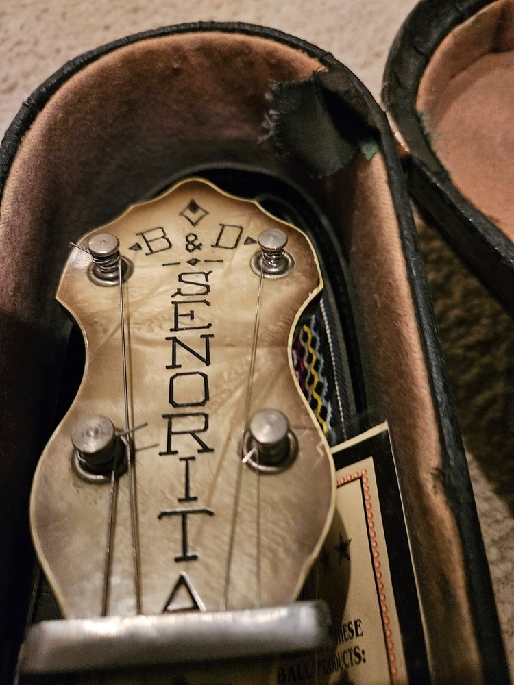B&D 4 string Senatora used Banjo