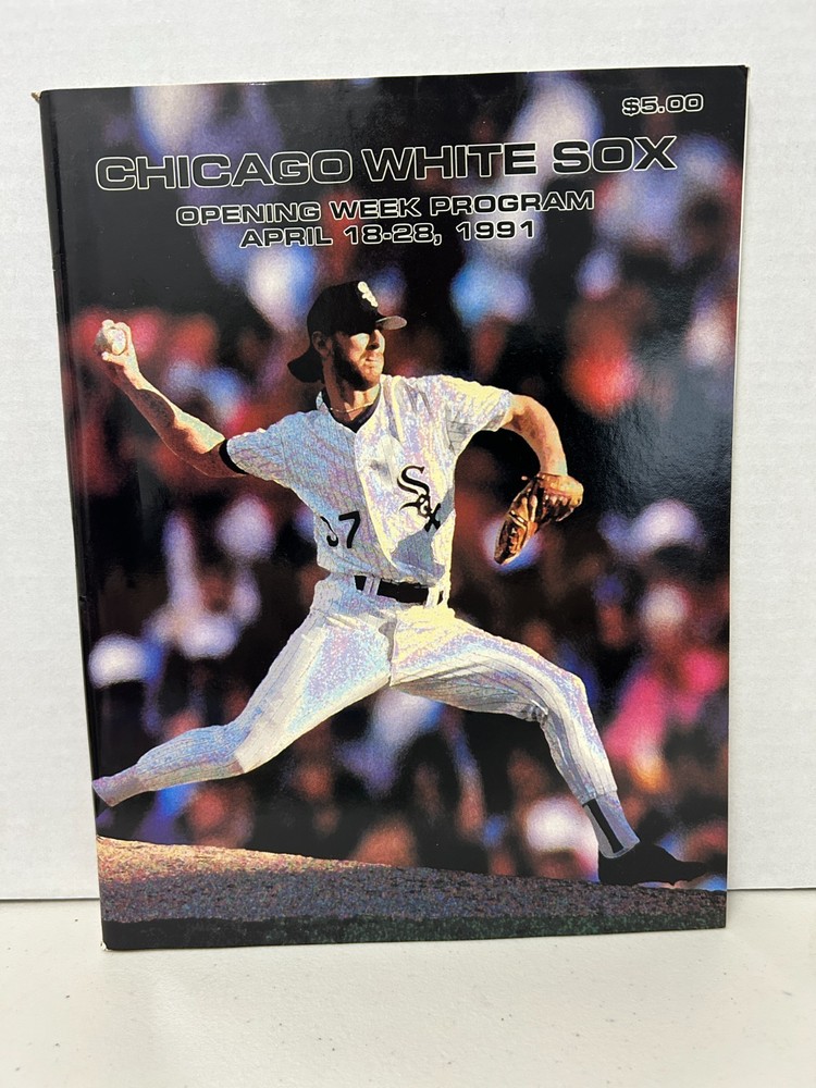 Chicago White Sox 1991 Opening Week Program