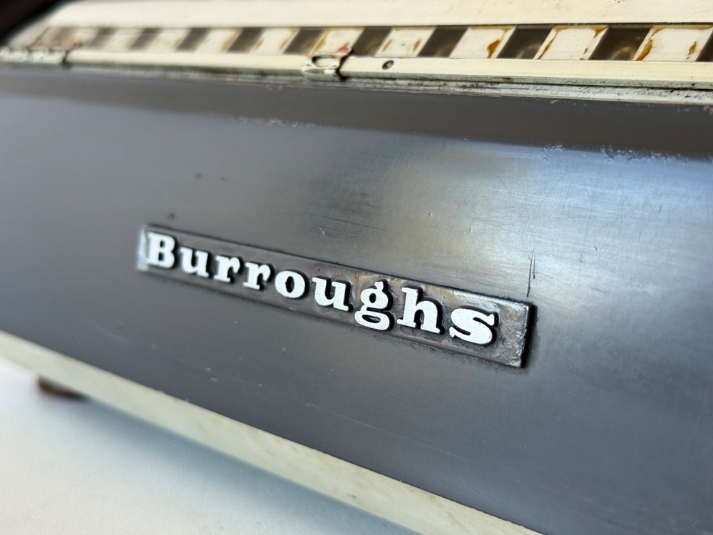 Burroughs Adding Machine Vintage Calculator – Antique Office Machine