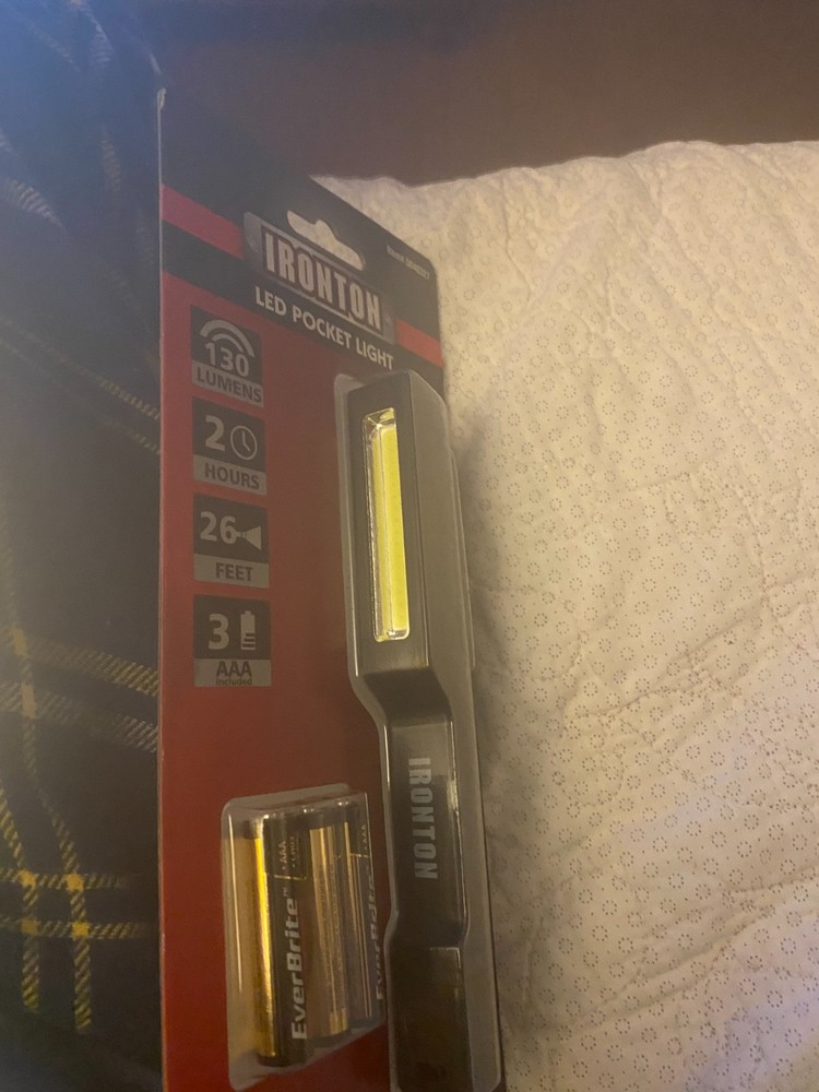 Irontron led pocket ight