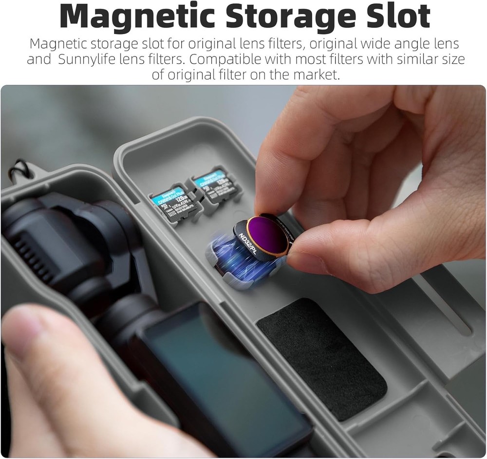 Waterproof Travel Case for DJI Osmo Pocket 3 - Compact Protective Solution