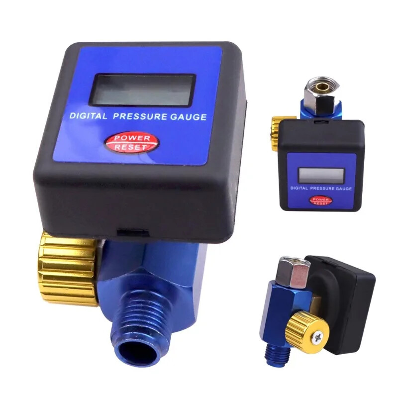 Electronic Pressure Regulator LCD Digital Display for Devilbiss Spray gun