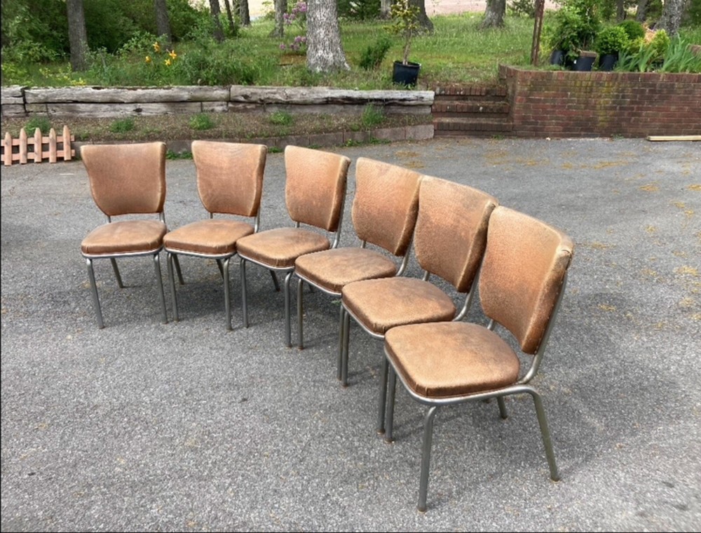 Vintage Spartan Kitchen Chairs