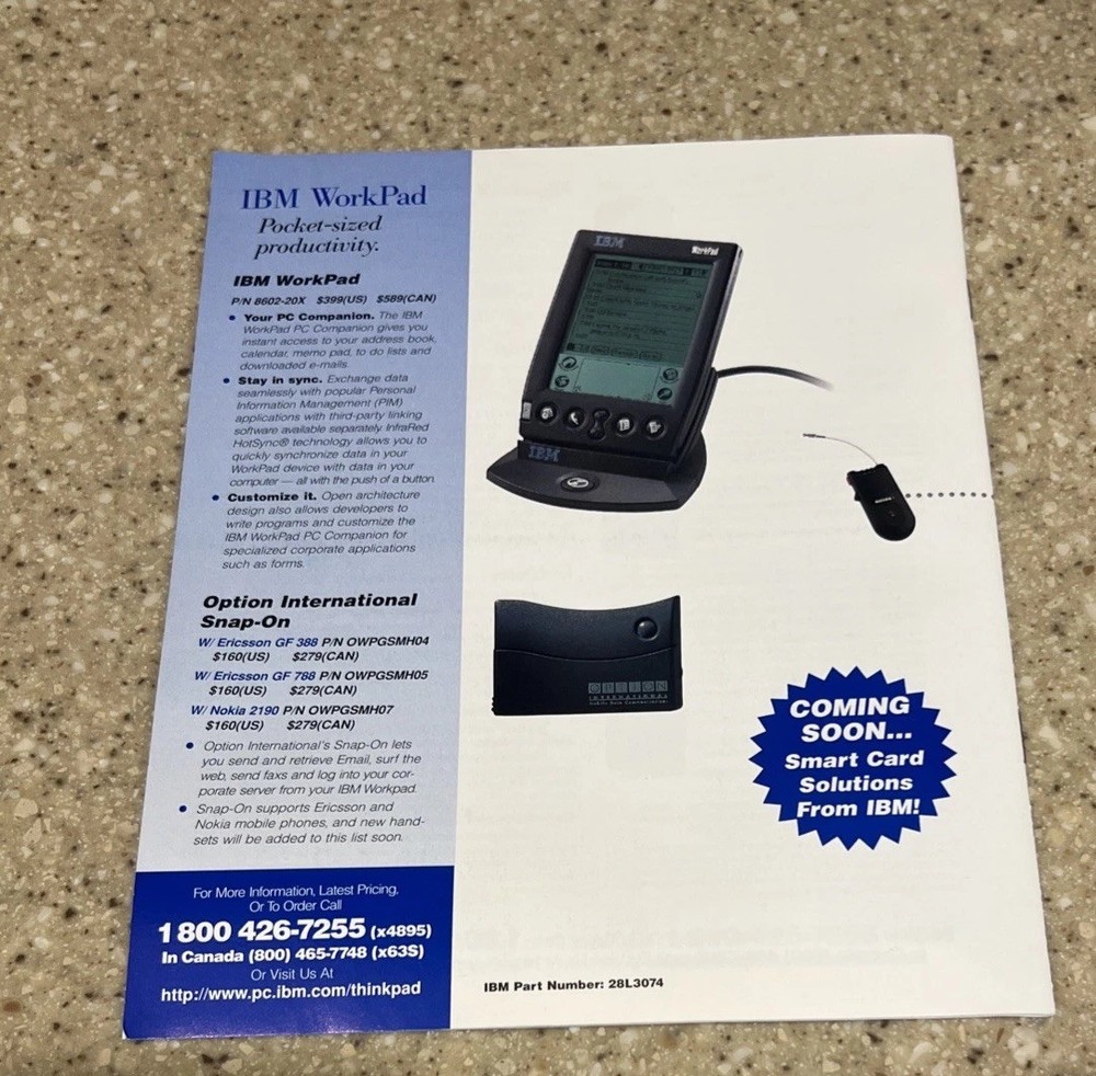 IBM ThinkPad I Series 1400 User’s Reference Manual OEM 1998 & Document Lot