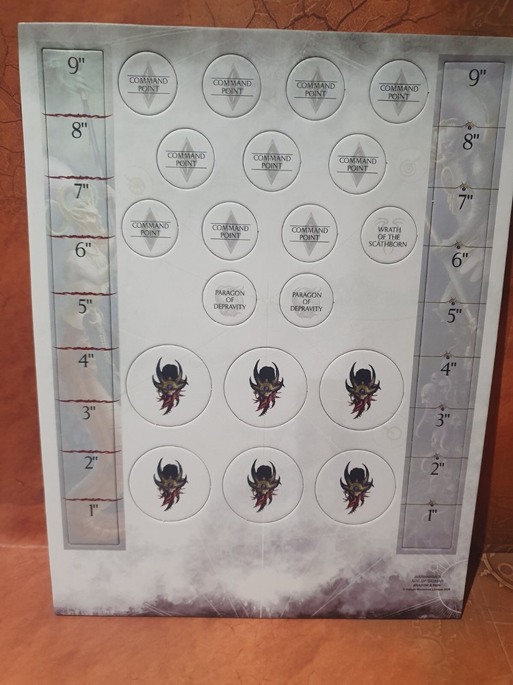 Age Of Sigmar. Tokens/ Command Point Counters.