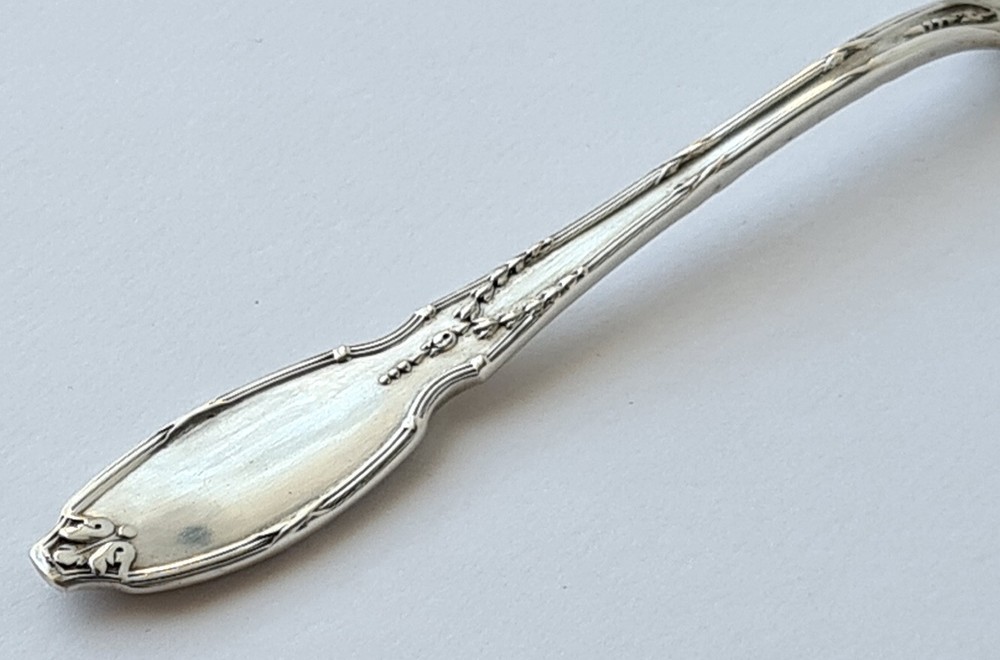 Empire Spoon Ice Spoon Silver Belgium around 1900 A24