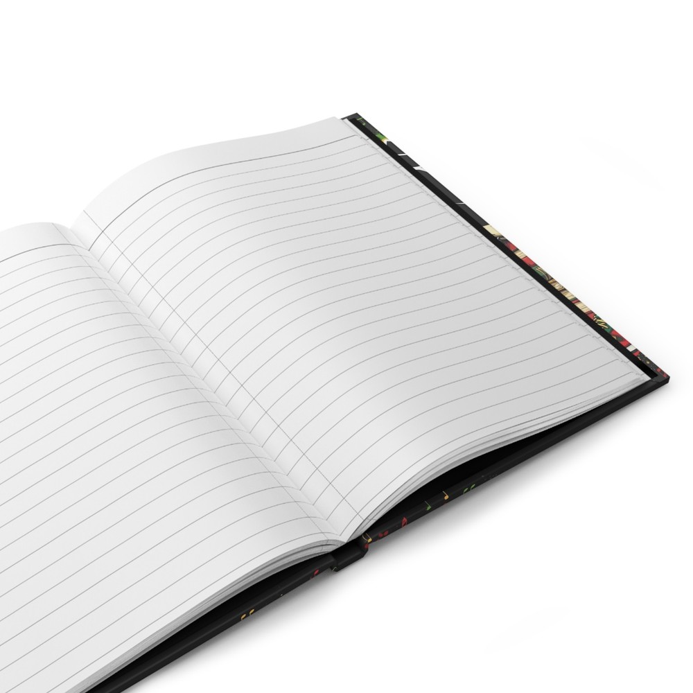 Black History Book Hardcover Journal | Matte Notebook