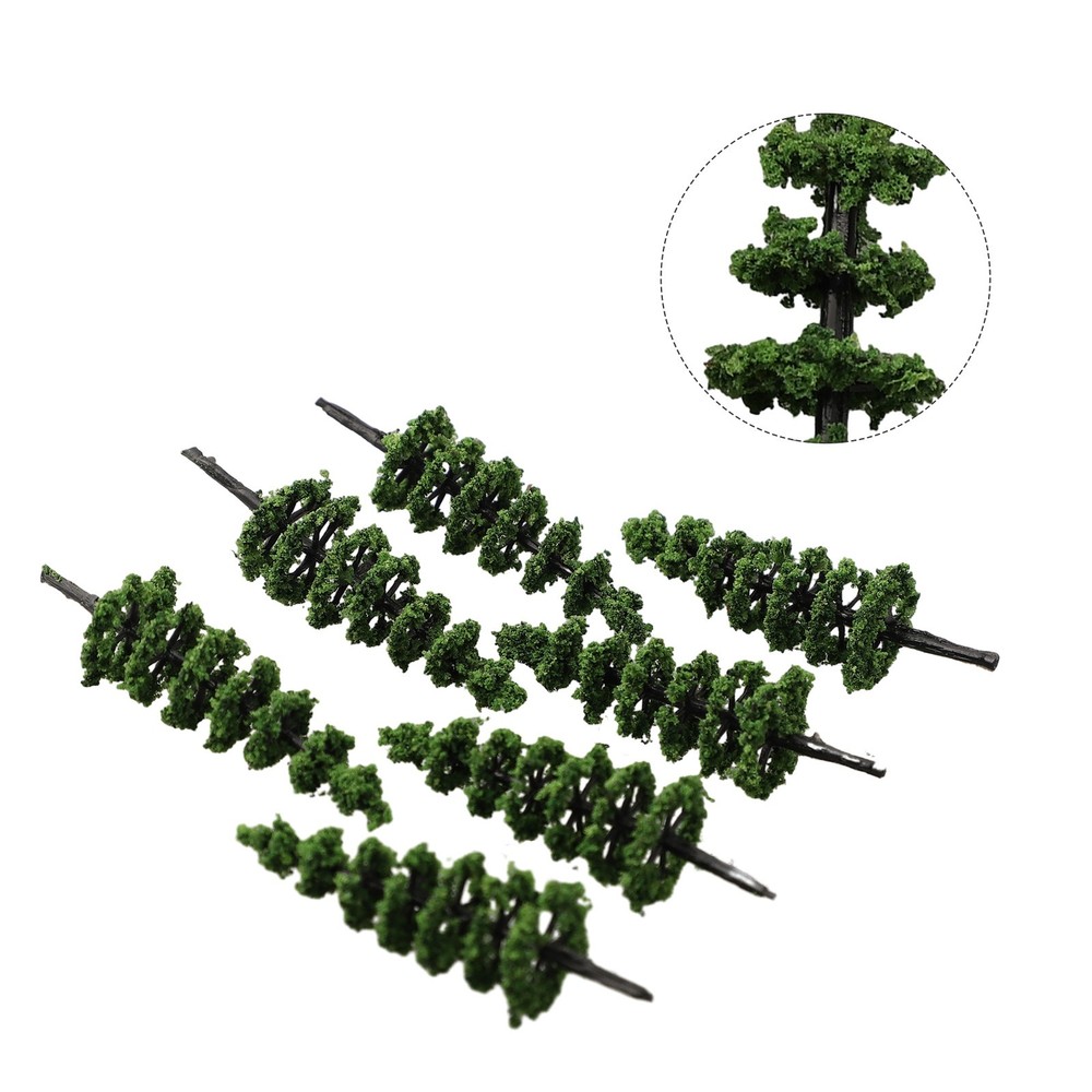 Model Tree Tower Trees 100pcs 50mm Accessories Decoration Model Railway