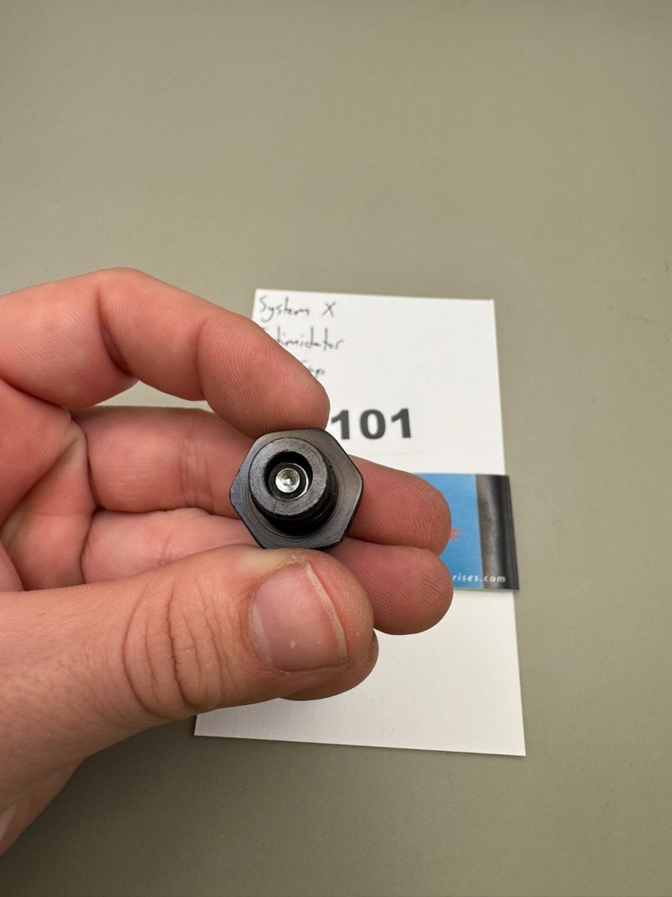 System X Intimidator Ram Cap-Gloss Black