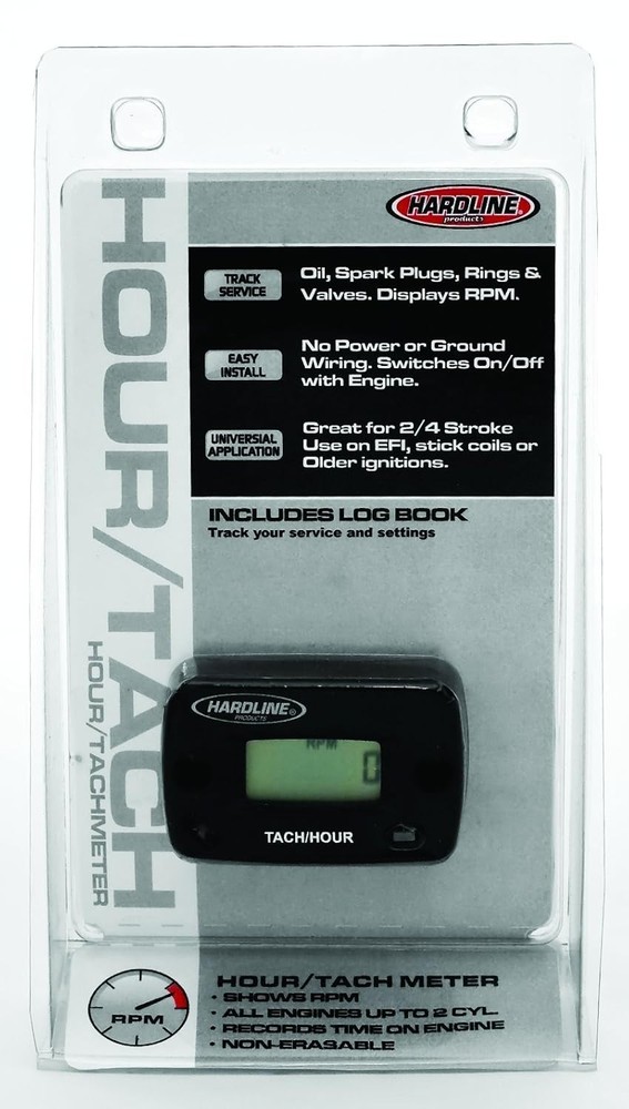 HR-8061-2 Tachometer & Hour Meter - Universal Compatibility