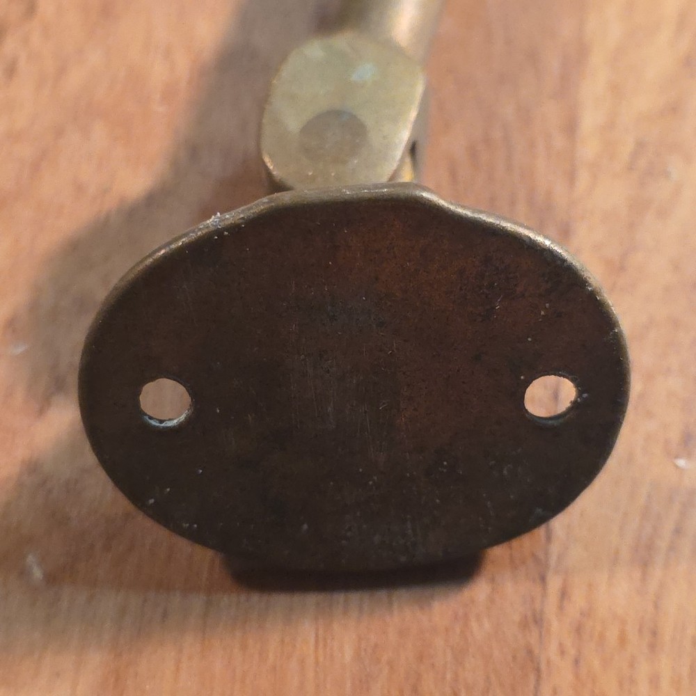Vintage Brass Door Security Latch Hook Shutter Catch Hardware