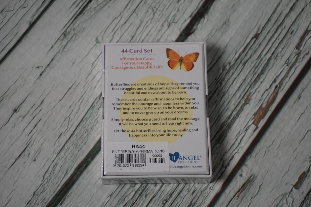 Butterfly Affirmations Cards