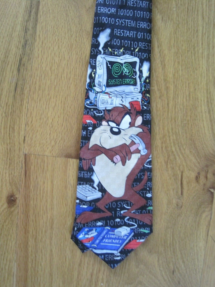 Looney Tunes Tie Tasmanian Devil