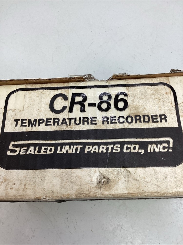 Supco CR-86 Temperature Recorder NIB