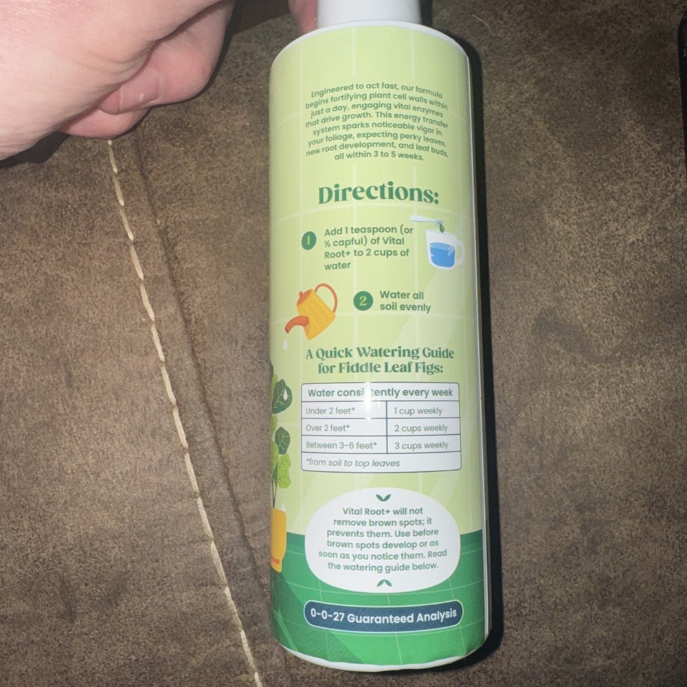 Root Supplement, Liquid Stimulator - for Fiddle Leaf Fig & Indoor...