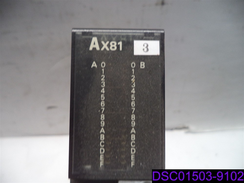 Mitsubishi Melsec Input Unit AX81