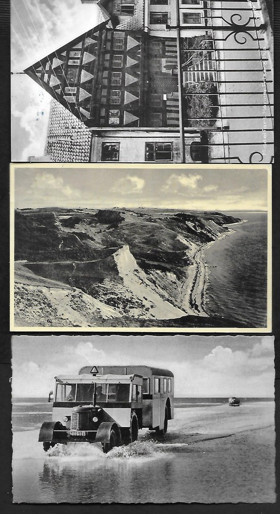 Denmark Tem Older Postcards - as shown kha089
