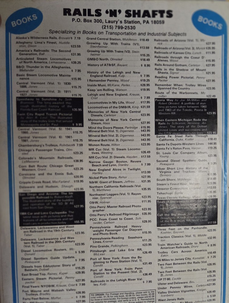 Railfan & Railroad Magazines