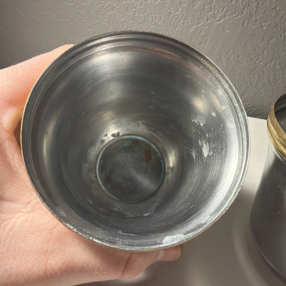 2 Made In India Cups With Gold Ring