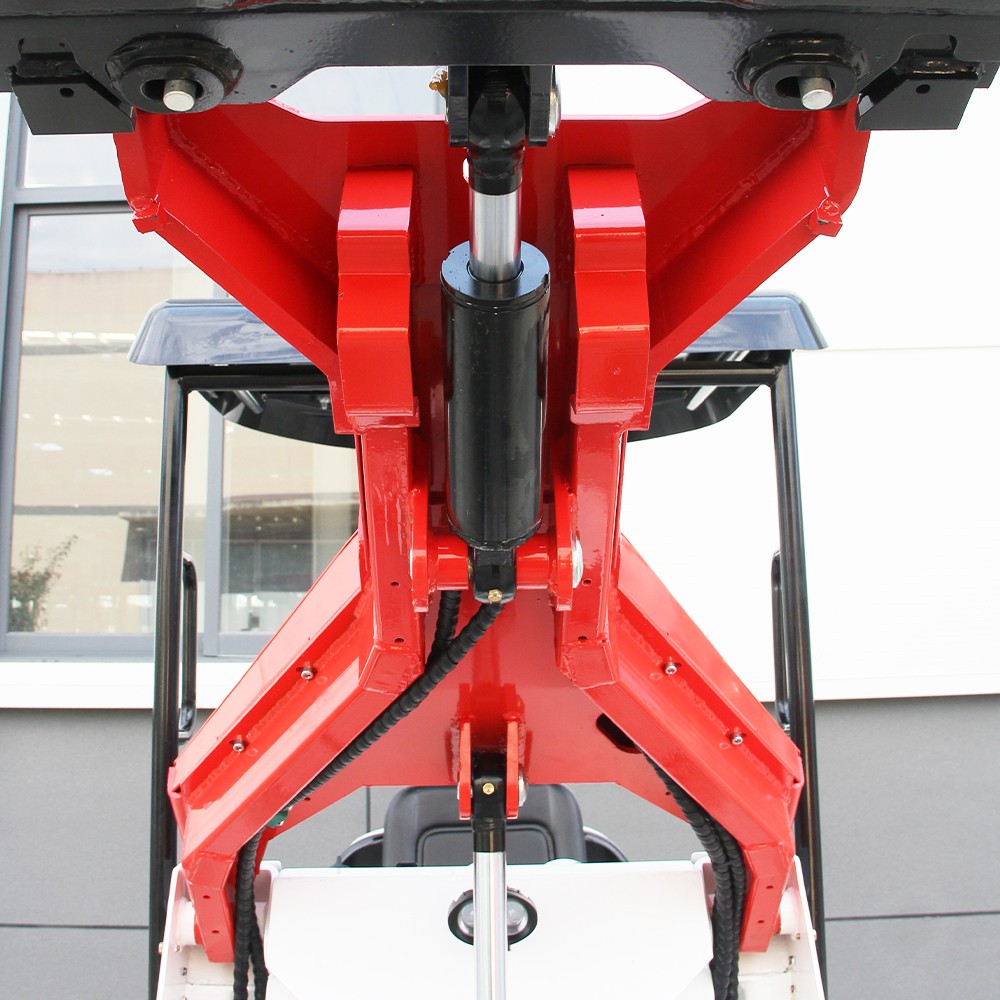 Mini Skid Tracked Steer Loader, 13.5HP B＆S GAS Engine-RIDE-ON，Pilot Control