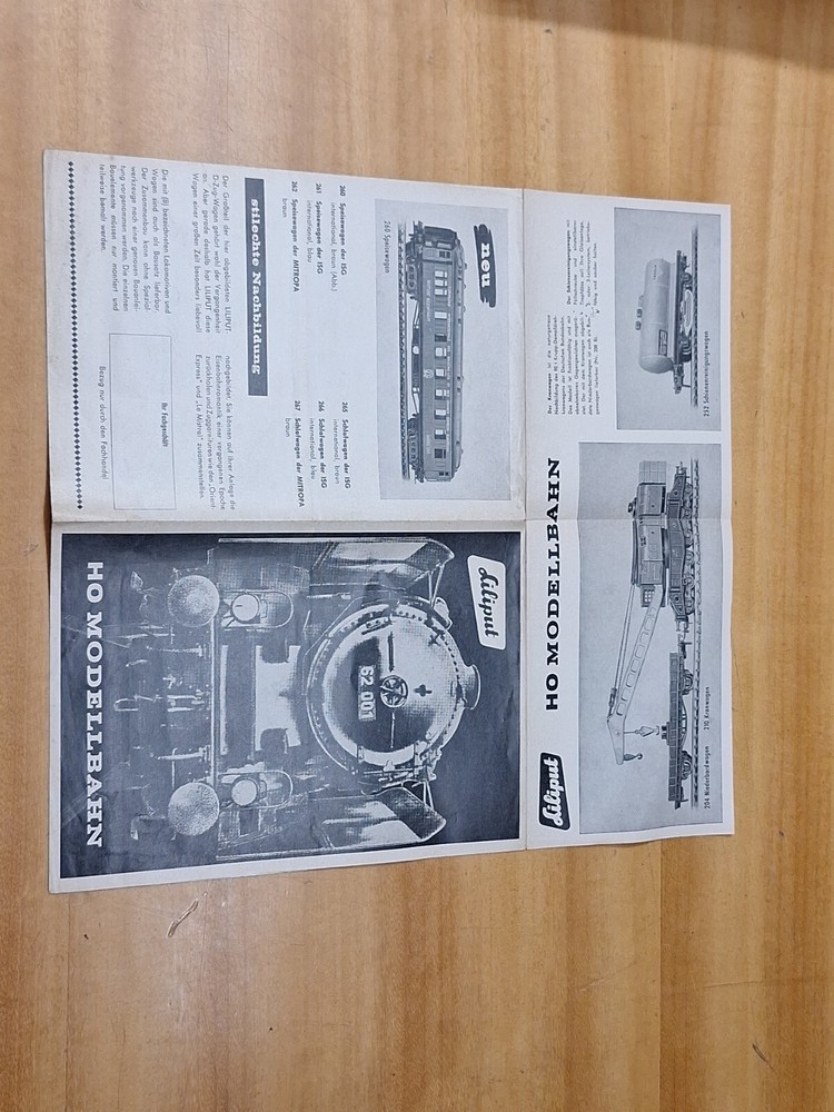 Catalogo Liliput Pieghevole Scala HO
