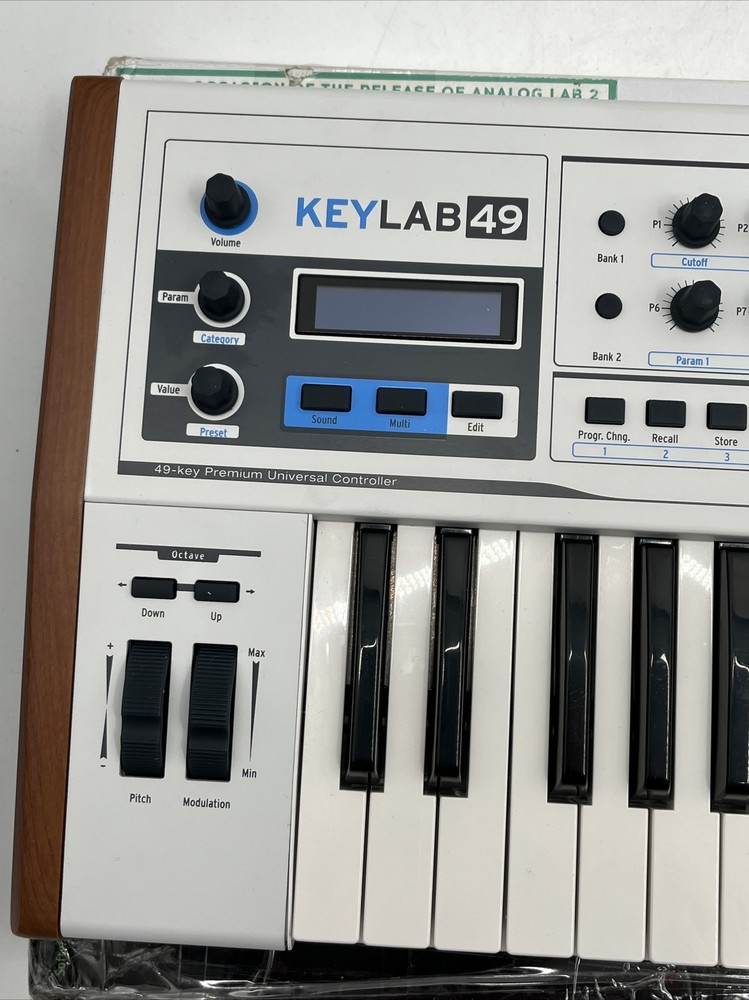 Arturia KeyLab 49 49-Note MIDI Keyboard Controller with Software Bundle