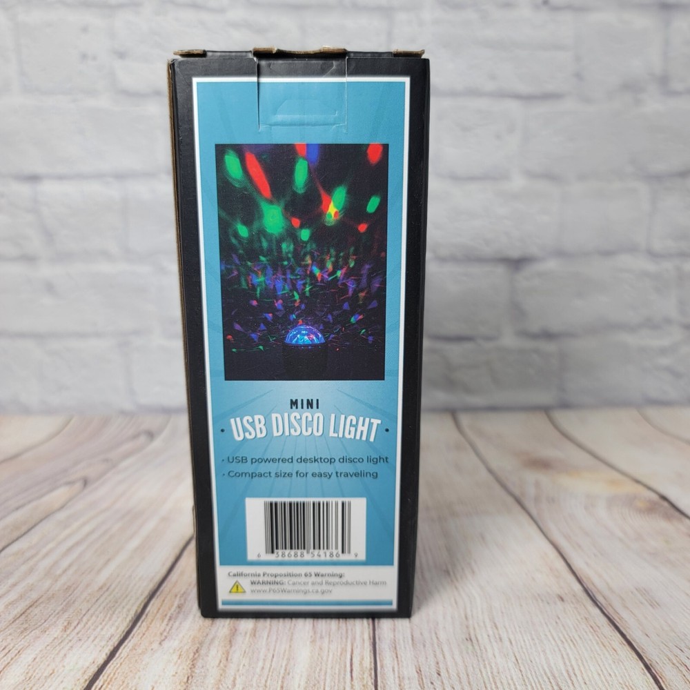 Happy Hour The Original Fun Workshop USB Mini Desktop Disco Light LED