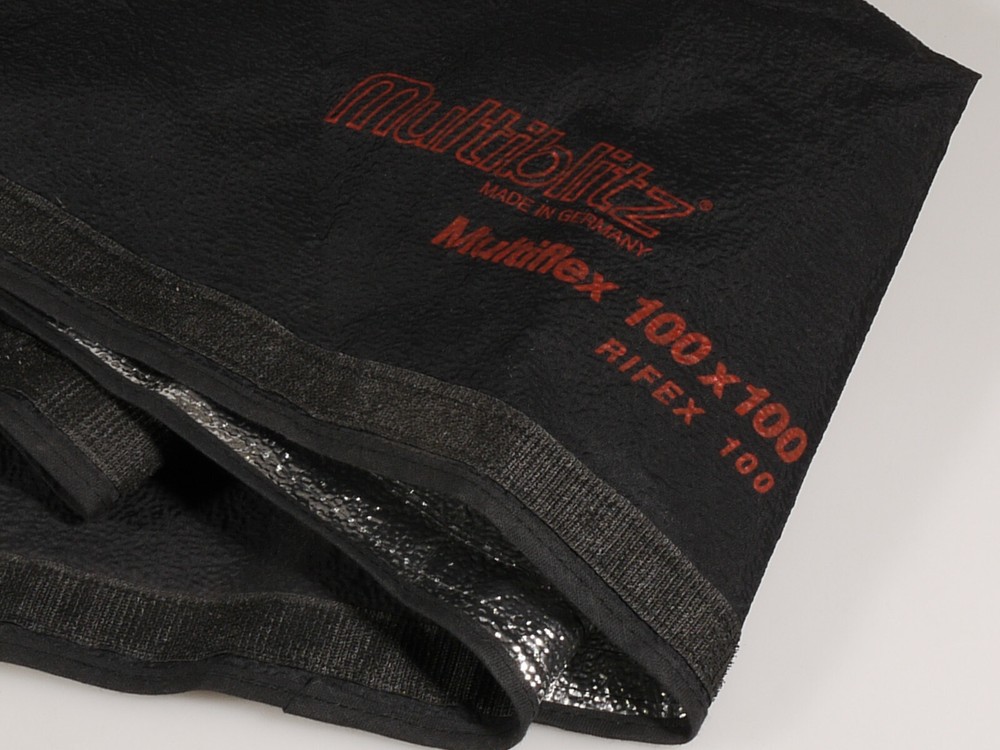 PRL) MULTIBLITZ MULTIFLEX SPEAKER CLOTH 100 x 100 RIFEX 100 SOFTBOX DIFFUSER