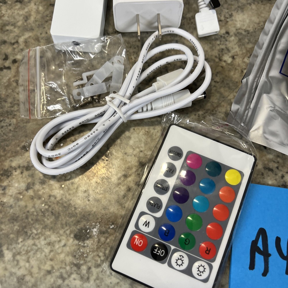 Kringle Express LED Smart App Strip Light w/ Remote Control Wifi & Bluetooth New