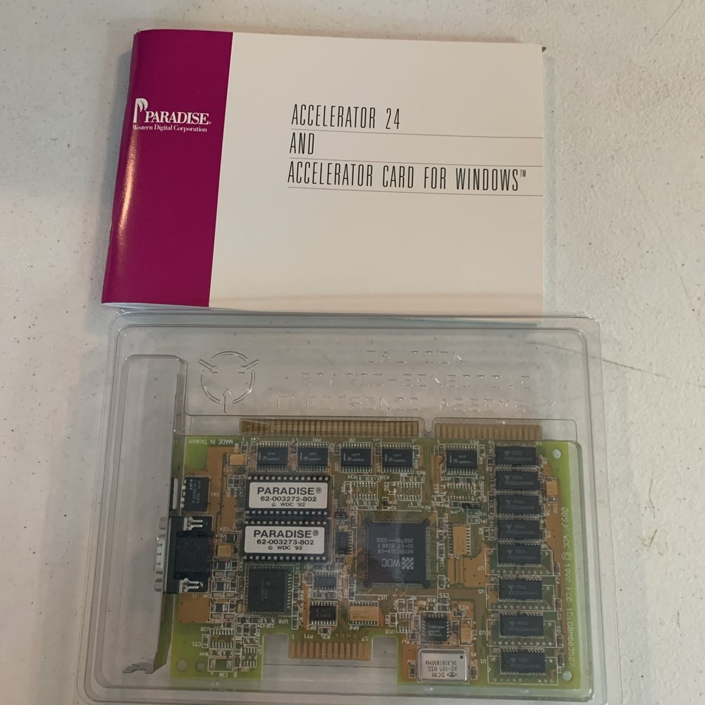 Vintage Paradise Accelerator Card For Windows