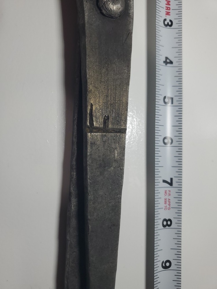 Antique Blacksmith Or Railroad Hand Tool 13 Inches Long