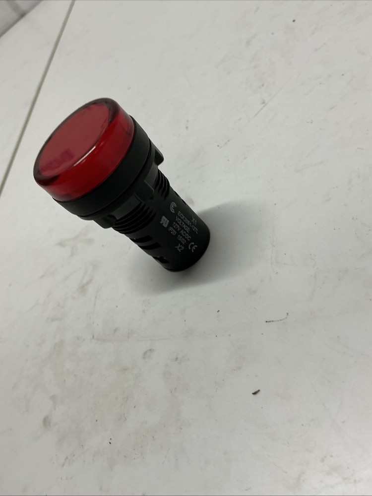 ECX2051-127L Red Panel Mount Indicator Light V-680