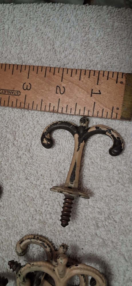 19 Vintage Ceiling Double Hooks
