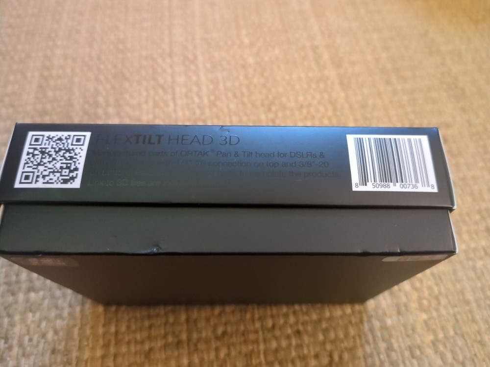 edelkrone FlexTILT Head 3D. 3D-printable camera support.