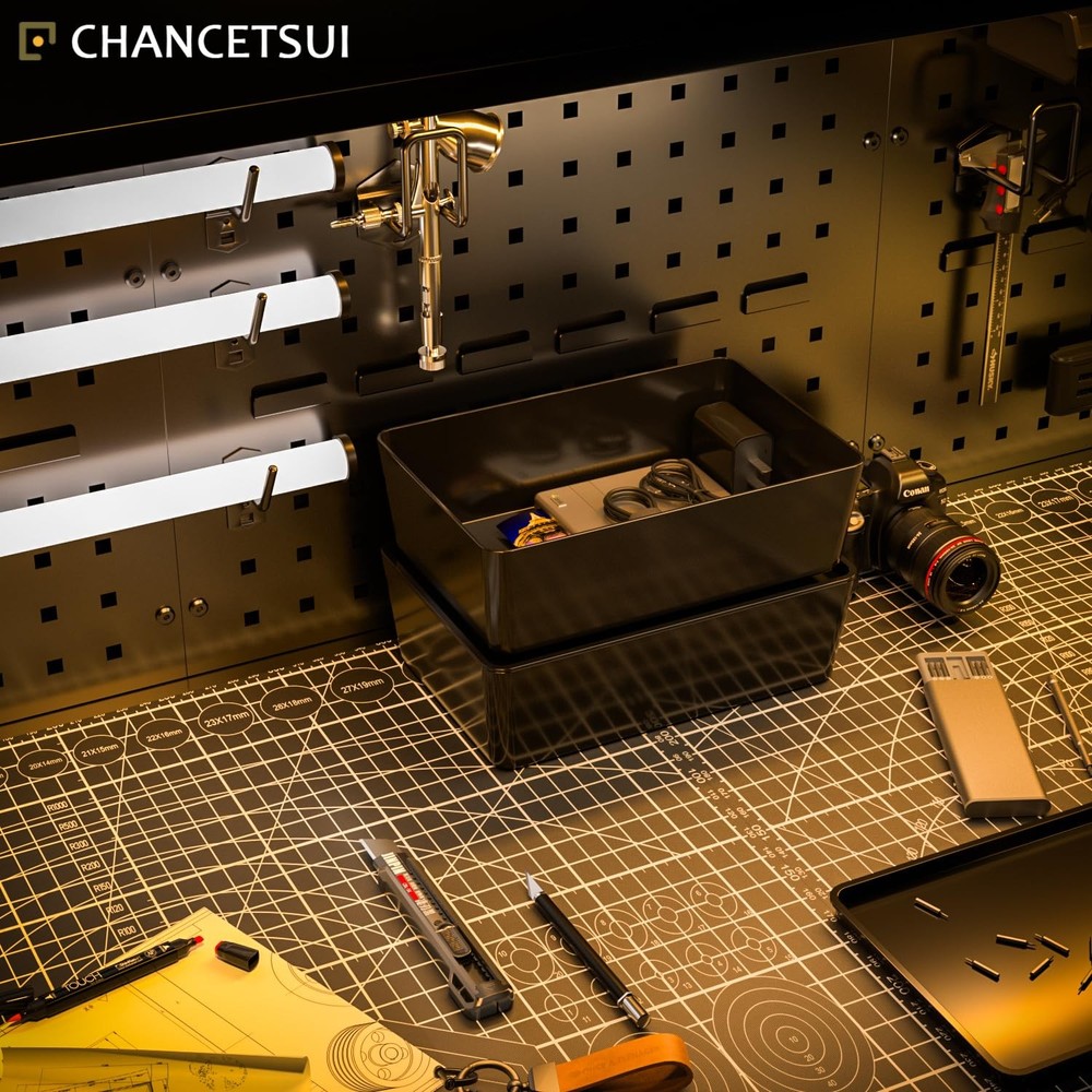 Storage Bins With Lids Plastic Containers: Multipurpose Stackable Storage Con...