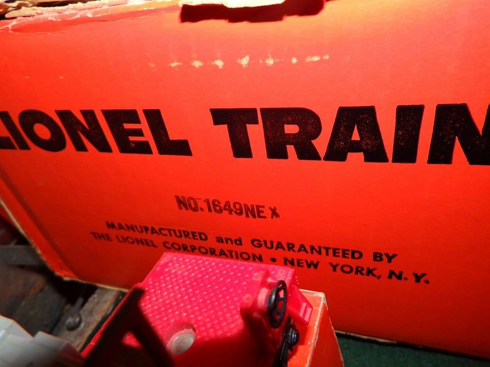Boxed Lionel Postwar Santa Fe Freight Set #1649 Amazing set w'boxes