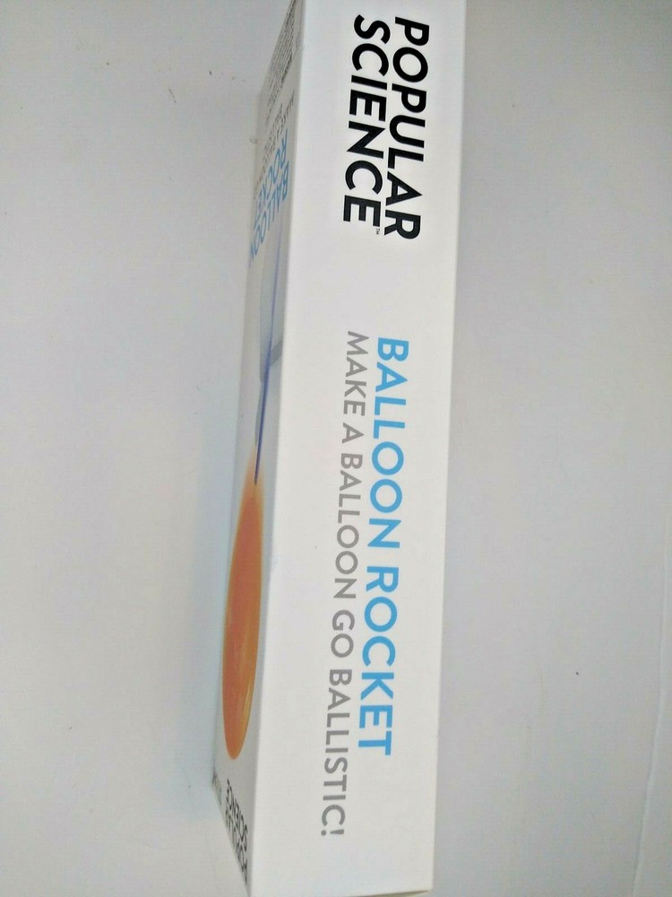 NEW Popular Science Balloon Rocket 🚀 Make A Balloon Go Ballistic!