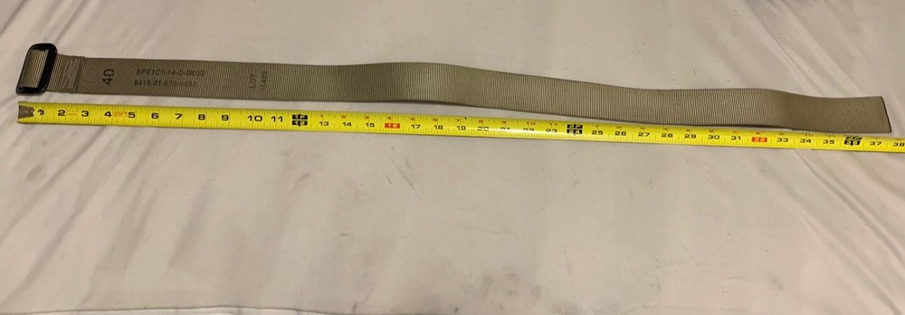 Nylon BDU Belt Genuine Surplus Khaki