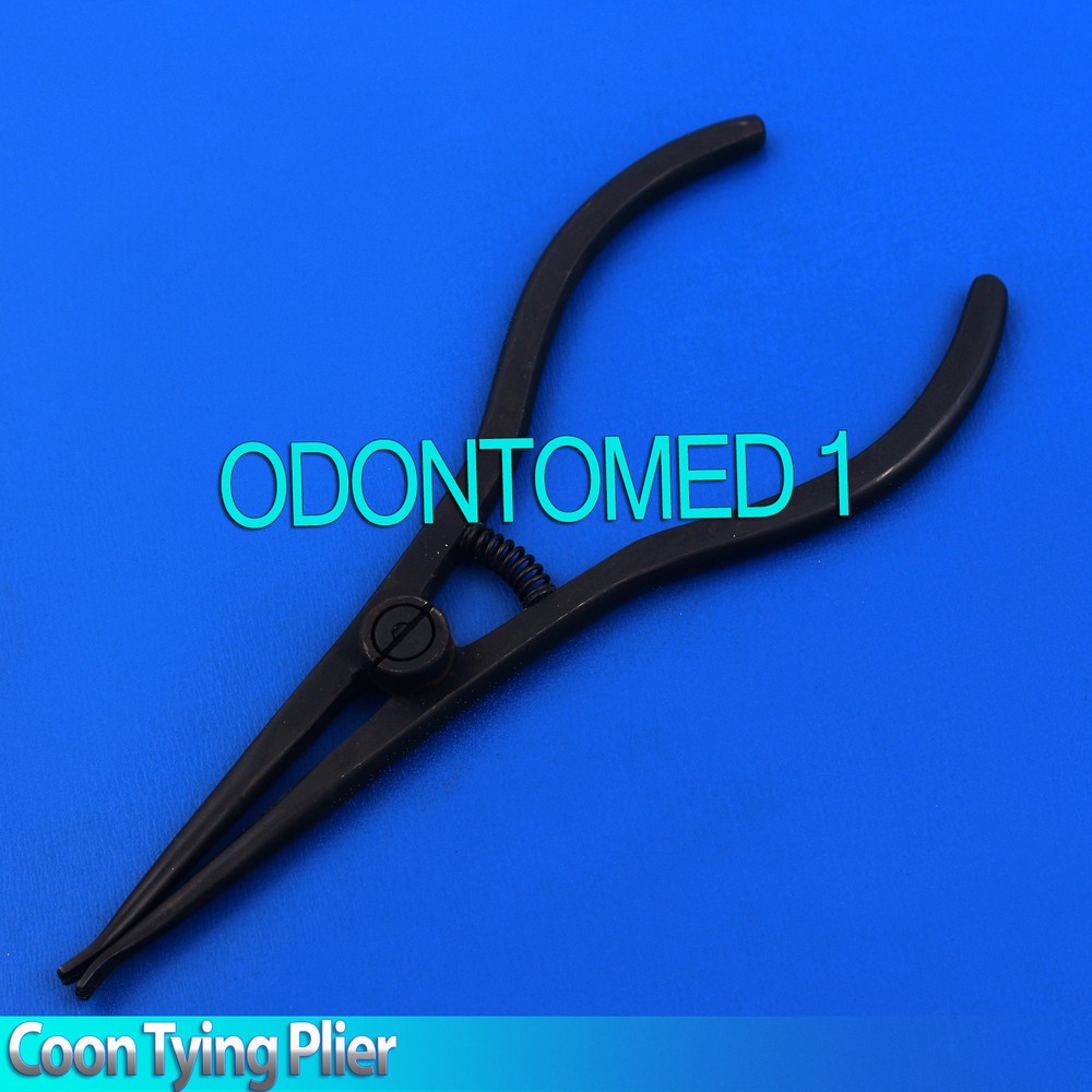 Coon Tying Pliers Black Dental Orthodontic Instruments