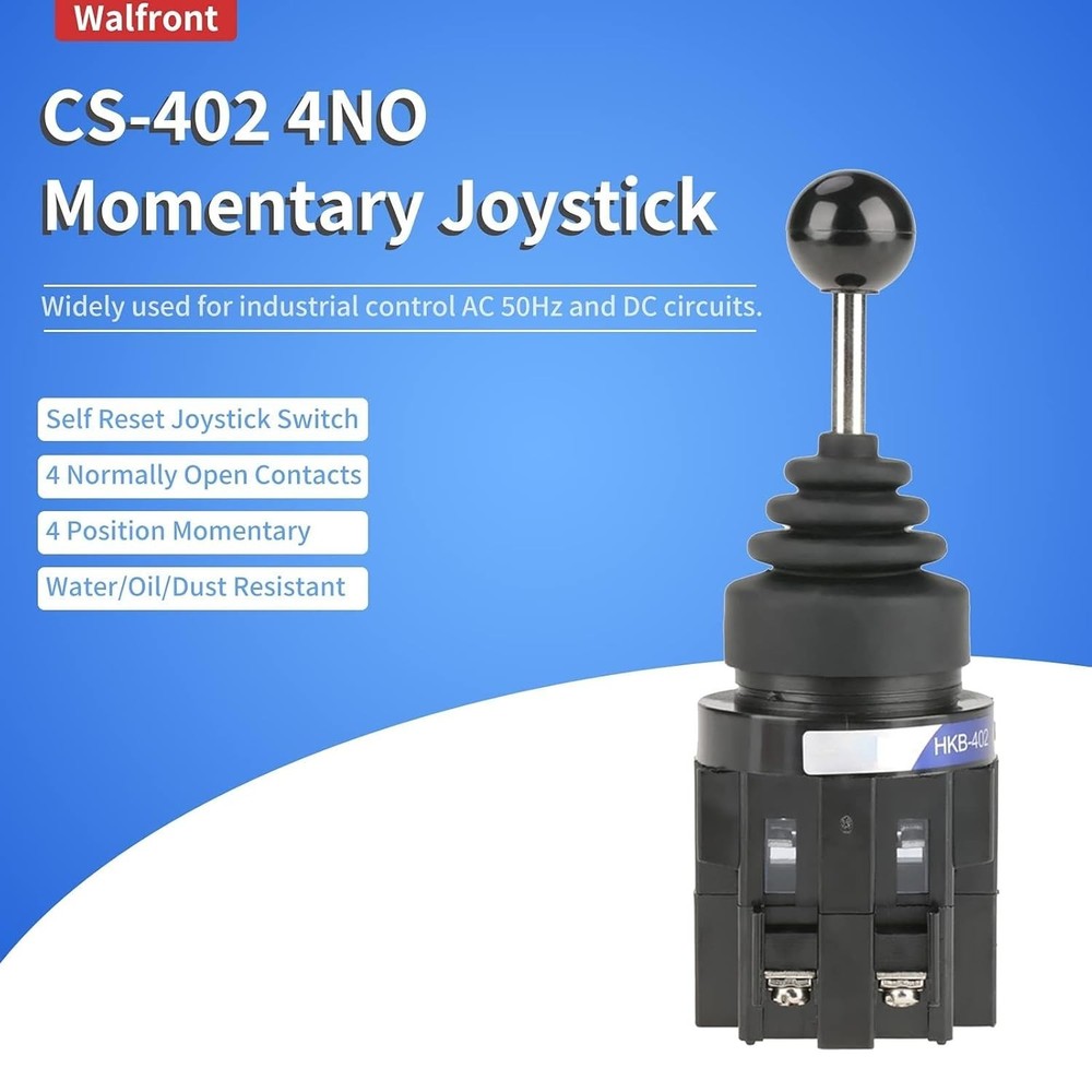 CS-402 4NO 4 Position Joystick Switch Return Momentary 4 Way Joystick Switch 30M