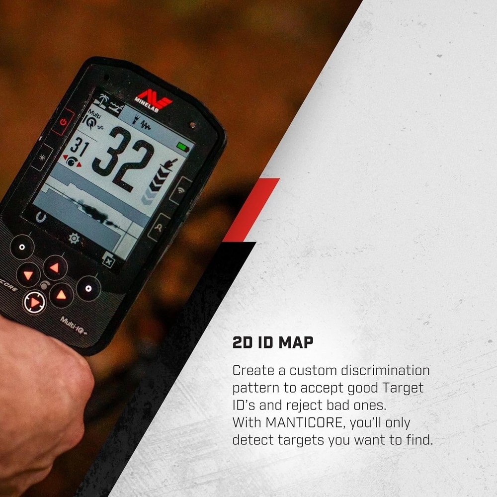 Minelab Manticore Metal Detector w/New Backpack