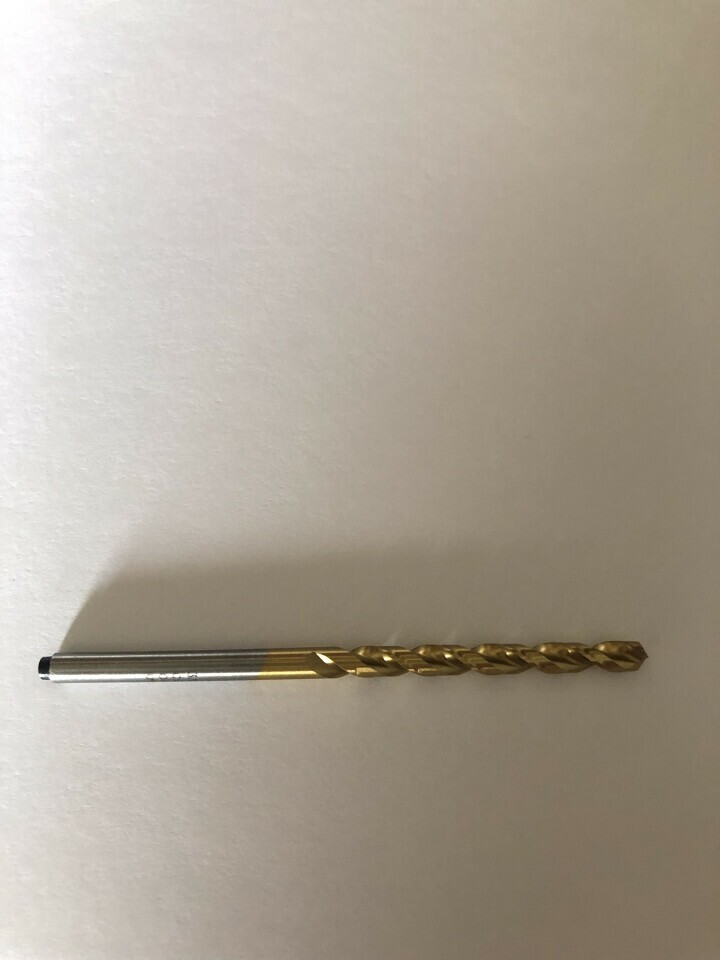 .1406" 9/64" COBALT TiN COATED INTERMEDIATE LENGTH DRILL